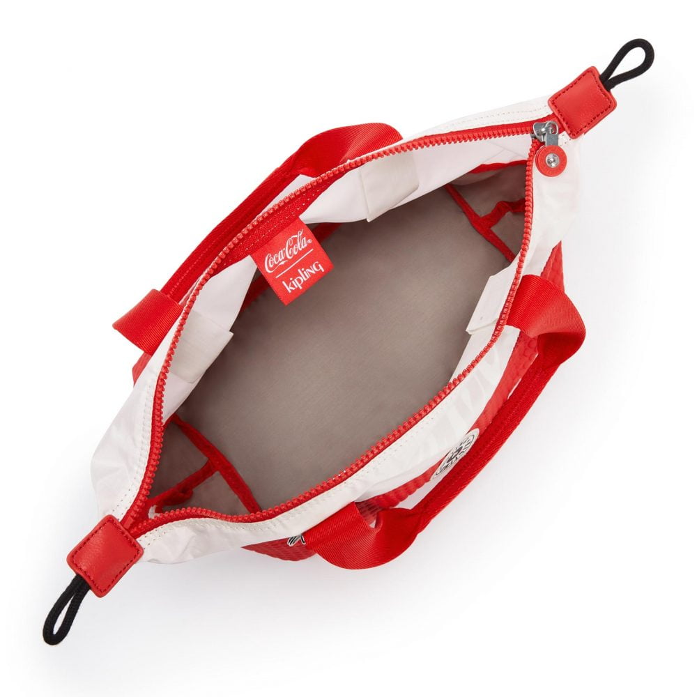 coca cola kipling bag