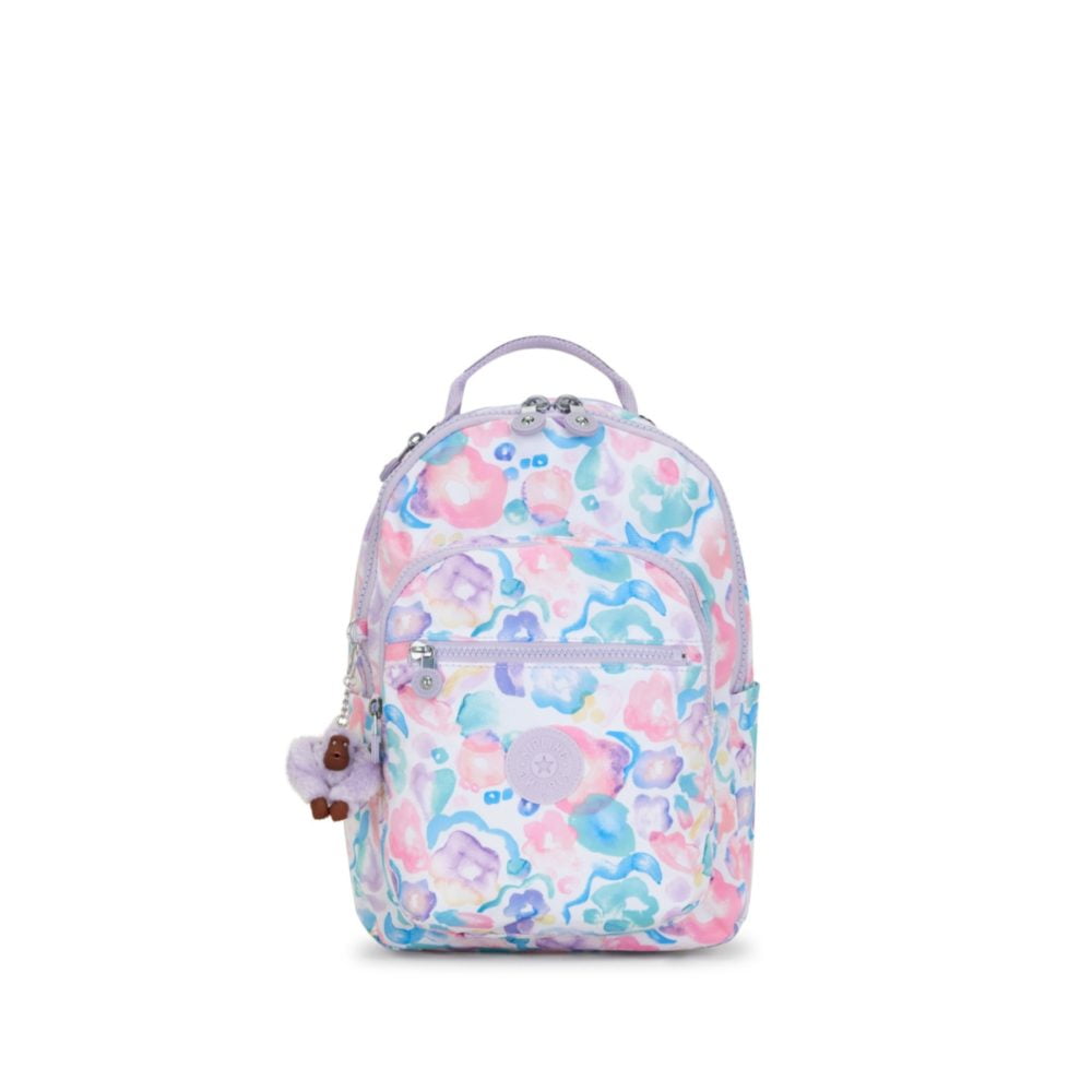 Kipling Seoul BTS Print Small Backpack